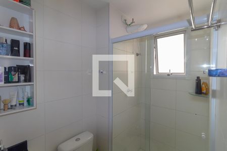 Banheiro da Suíte de apartamento para alugar com 1 quarto, 32m² em Vila Ema, São Paulo