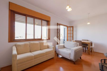 Sala de apartamento para alugar com 3 quartos, 81m² em Petrópolis, Porto Alegre