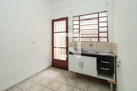 Cozinha de casa para alugar com 1 quarto, 35m² em Vila Industrial, São Paulo
