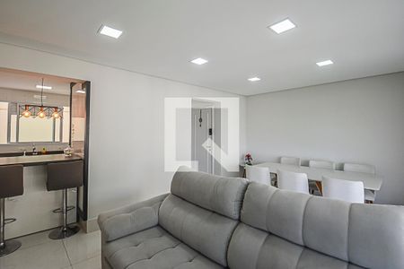 Sala de apartamento para alugar com 3 quartos, 107m² em Vila Lusitania, São Bernardo do Campo