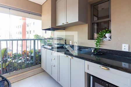Varanda gourmet de apartamento à venda com 2 quartos, 66m² em Centro, Osasco