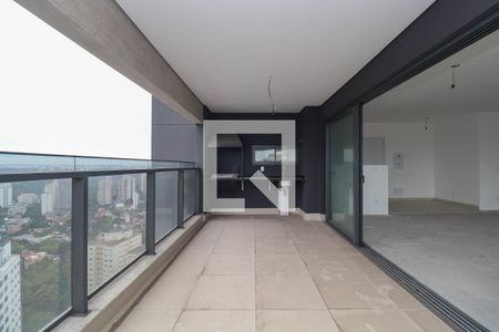 Varanda da Sala de apartamento à venda com 4 quartos, 195m² em Sumarezinho, São Paulo