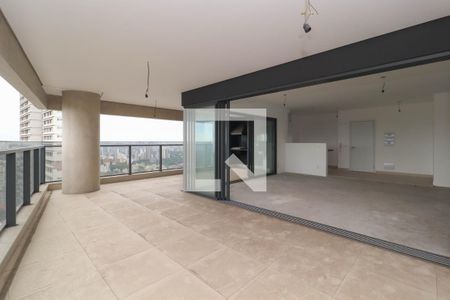 Varanda da Sala de apartamento à venda com 4 quartos, 195m² em Sumarezinho, São Paulo