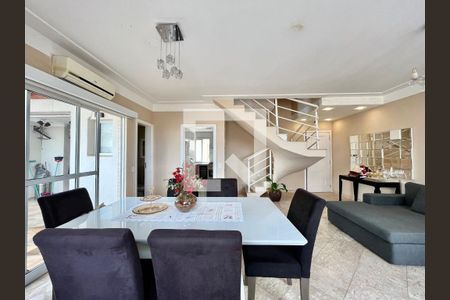 Sala de apartamento para alugar com 3 quartos, 134m² em Parque das Flores, Campinas