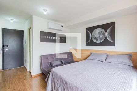 Sala/Quarto de kitnet/studio para alugar com 1 quarto, 24m² em Vila Cordeiro, São Paulo