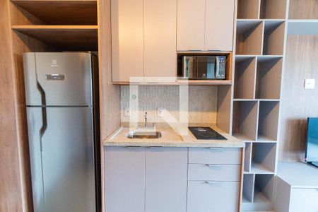 Cozinha de kitnet/studio para alugar com 1 quarto, 25m² em Vila Santa Catarina, São Paulo