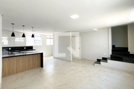 Sala de apartamento à venda com 4 quartos, 240m² em Dona Clara, Belo Horizonte