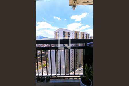 Varanda da Sala de apartamento à venda com 2 quartos, 57m² em Del Castilho, Rio de Janeiro