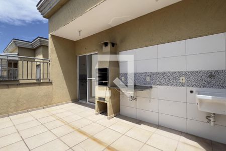 Área de Serviço e Churrasqueira de apartamento para alugar com 2 quartos, 63m² em Jardim Silvestre, Guarulhos