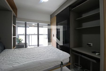 Sala/Quarto de kitnet/studio à venda com 1 quarto, 31m² em Indianópolis, São Paulo