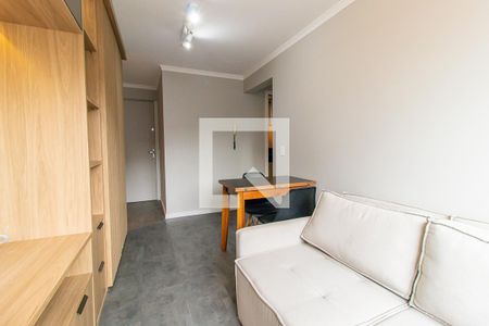 Sala de apartamento para alugar com 1 quarto, 42m² em Centro, Curitiba