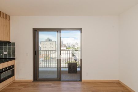 Sala/ Cozinha de apartamento para alugar com 2 quartos, 47m² em Chácara Santo Antônio (zona Sul), São Paulo