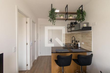 Sala/Cozinha de apartamento para alugar com 1 quarto, 28m² em Centro, Curitiba