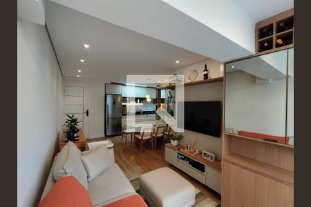 Sala  de apartamento à venda com 2 quartos, 54m² em Vila Nair, São Paulo