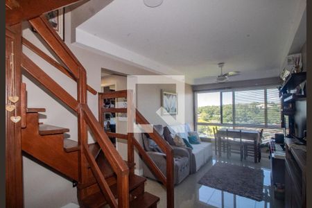 Sala de apartamento à venda com 3 quartos, 175m² em Cavalhada, Porto Alegre