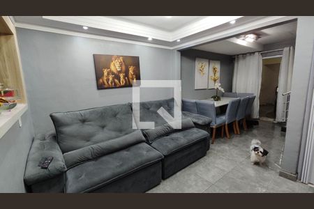 Sala de estar e jantar de casa à venda com 4 quartos, 110m² em Vila Regina, São Paulo