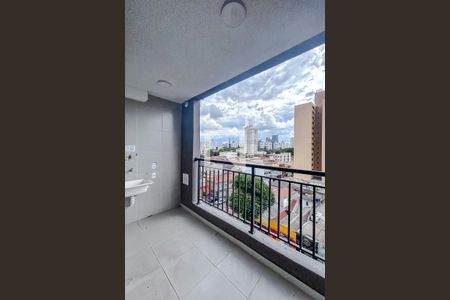 Varanda com Área de Serviço de apartamento à venda com 2 quartos, 43m² em Tatuapé, São Paulo