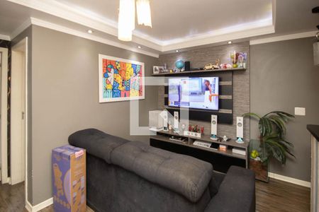 Sala  de apartamento à venda com 2 quartos, 49m² em Parque Novo Mundo, São Paulo