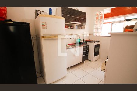 Cozinha de apartamento para alugar com 1 quarto, 70m² em Vila Tupi, Praia Grande