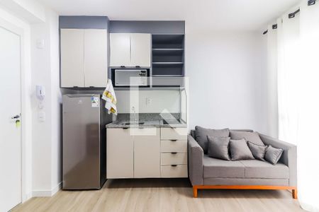 Sala / Cozinha de apartamento para alugar com 1 quarto, 25m² em Vila Butantã, São Paulo