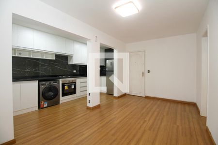 Sala e Cozinha de apartamento à venda com 1 quarto, 42m² em Paraíso, São Paulo