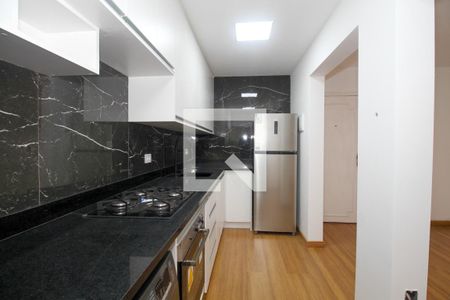 Cozinha e Área de Serviço de apartamento à venda com 1 quarto, 42m² em Paraíso, São Paulo
