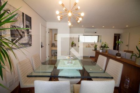 Sala de Jantar de apartamento para alugar com 3 quartos, 122m² em Brooklin, São Paulo