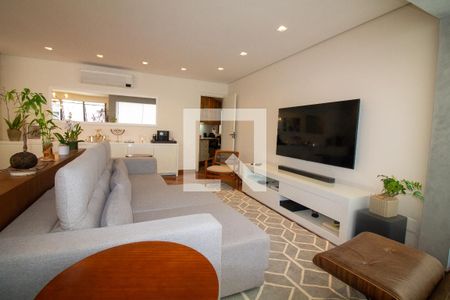 Sala de apartamento para alugar com 3 quartos, 122m² em Brooklin, São Paulo