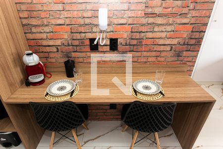 Cozinha de kitnet/studio à venda com 1 quarto, 26m² em Tatuapé, São Paulo