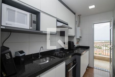 Cozinha de apartamento para alugar com 2 quartos, 56m² em Jardim Rosolem, Hortolândia