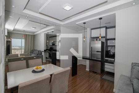 Sala de apartamento para alugar com 2 quartos, 56m² em Jardim Rosolem, Hortolândia