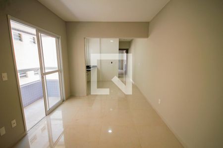 Sala de apartamento para alugar com 1 quarto, 53m² em Guilhermina, Praia Grande