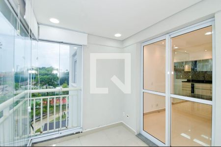 Varanda da Sala de apartamento para alugar com 2 quartos, 62m² em Vila Augusta, Guarulhos