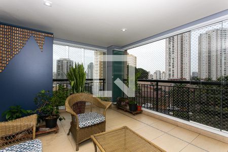 Varanda gourmet de apartamento para alugar com 4 quartos, 192m² em Chácara Califórnia, São Paulo