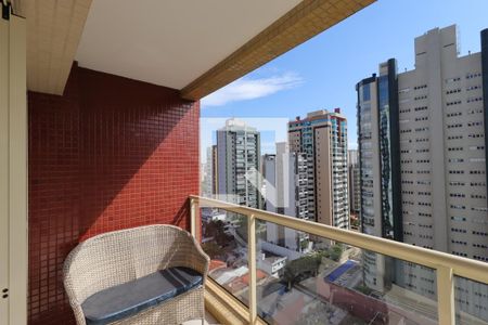 Varanda da Sala de apartamento à venda com 3 quartos, 122m² em Jardim, Santo André