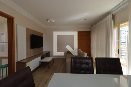 Sala de apartamento à venda com 3 quartos, 122m² em Jardim, Santo André
