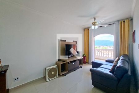 Sala de apartamento para alugar com 1 quarto, 75m² em Vila Tupi, Praia Grande