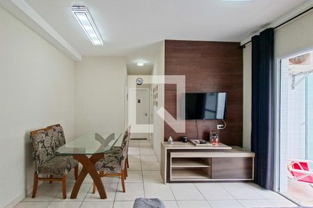 Sala de apartamento para alugar com 2 quartos, 55m² em Cidade Ocian, Praia Grande