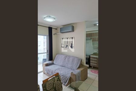 Sala de apartamento para alugar com 2 quartos, 55m² em Cidade Ocian, Praia Grande