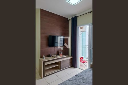 Sala de apartamento para alugar com 2 quartos, 55m² em Cidade Ocian, Praia Grande