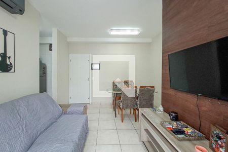 Sala de apartamento para alugar com 2 quartos, 55m² em Cidade Ocian, Praia Grande