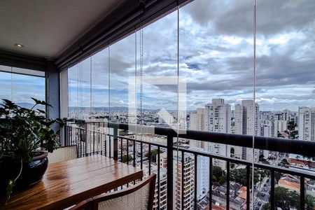 Varanda da Sala de apartamento à venda com 2 quartos, 94m² em Lapa, São Paulo