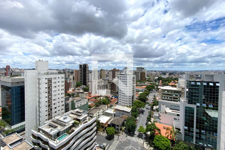 Vista da Suite 1 de apartamento para alugar com 3 quartos, 95m² em São Lucas, Belo Horizonte