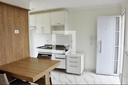 Studio - Detalhe - Sala de Jantar de kitnet/studio para alugar com 1 quarto, 45m² em São Domingos, São Paulo
