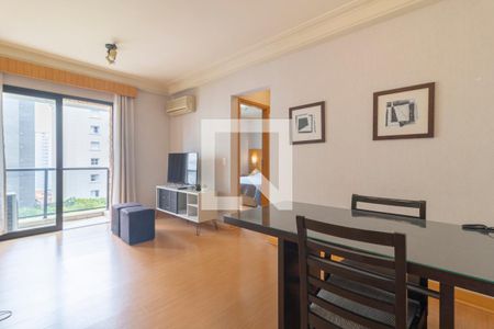 Sala de Jantar de apartamento à venda com 1 quarto, 45m² em Moema, São Paulo