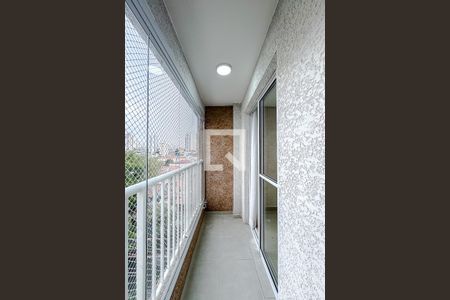 Varanda da Sala de apartamento para alugar com 2 quartos, 65m² em Belenzinho, São Paulo