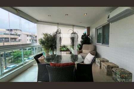 Varanda de apartamento à venda com 3 quartos, 114m² em Recreio dos Bandeirantes, Rio de Janeiro