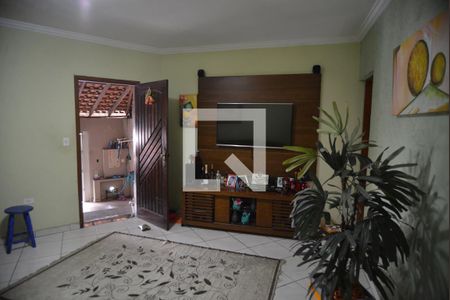 Sala de casa à venda com 3 quartos, 127m² em Vila Curuçá, Santo André