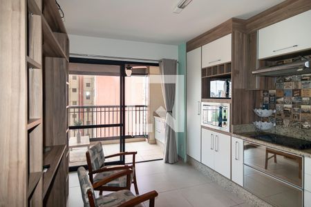 Studio Sala / Cozinha de kitnet/studio à venda com 0 quarto, 42m² em Bela Vista, São Paulo