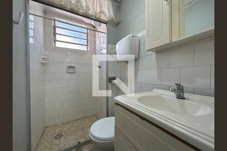 Banheiro de apartamento à venda com 1 quarto, 36m² em Canudos, Novo Hamburgo